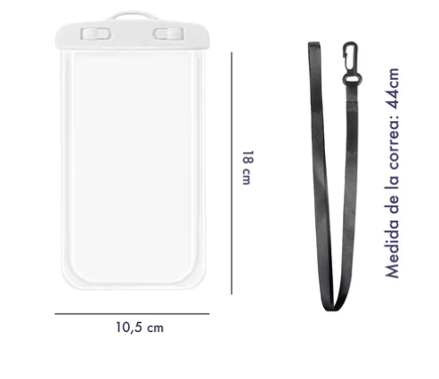 FUNDA SUMERGIBLE PARA CELULAR