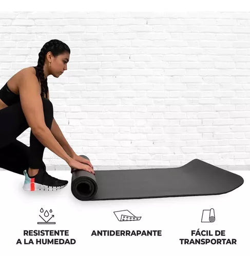 MAT YOGA COLCHONETA EJERCICIO GRUESO 15M
